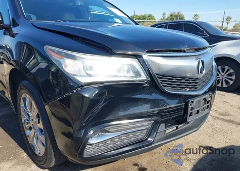 2015 Acura Mdx Technology Package из США, поврежденный, VIN 5FRYD3H43FB008425